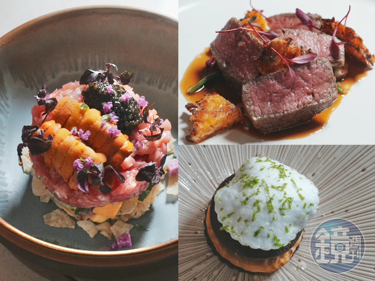 Golden & Afterglo: ศิลปะบนจานอาหารโดย Kin Med Lam